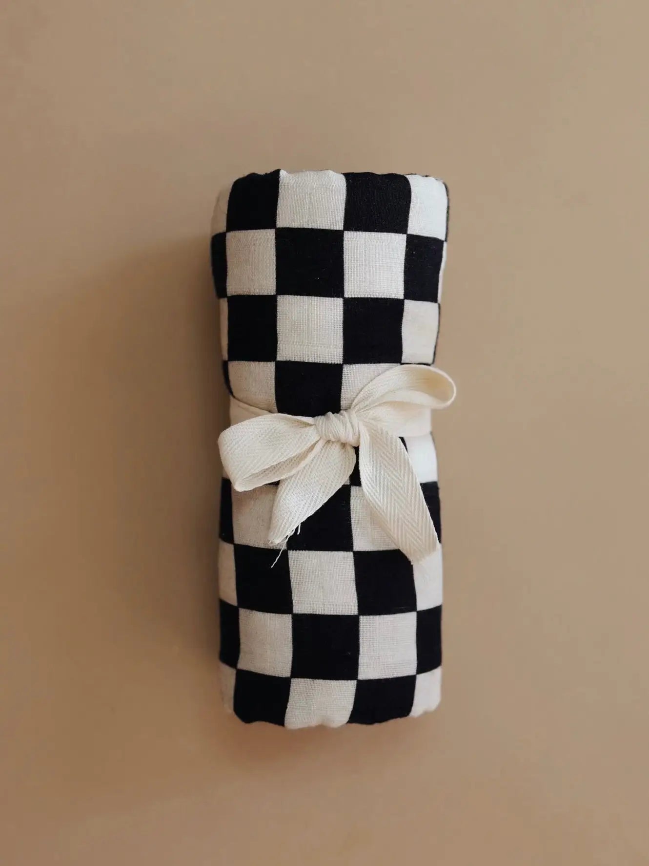 Check Mate Muslin Swaddle