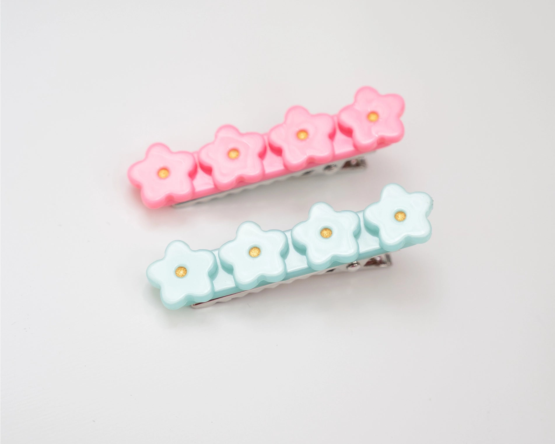 Flower Power Hair Clips