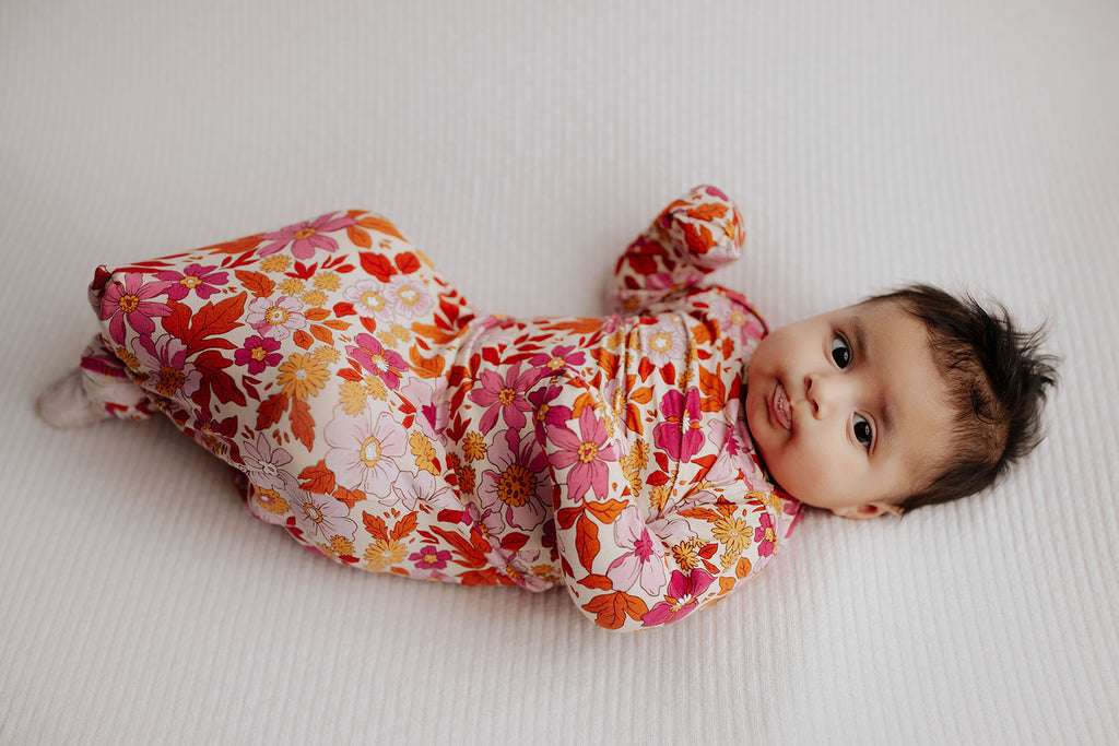 Floral Dreams Knotted Gown