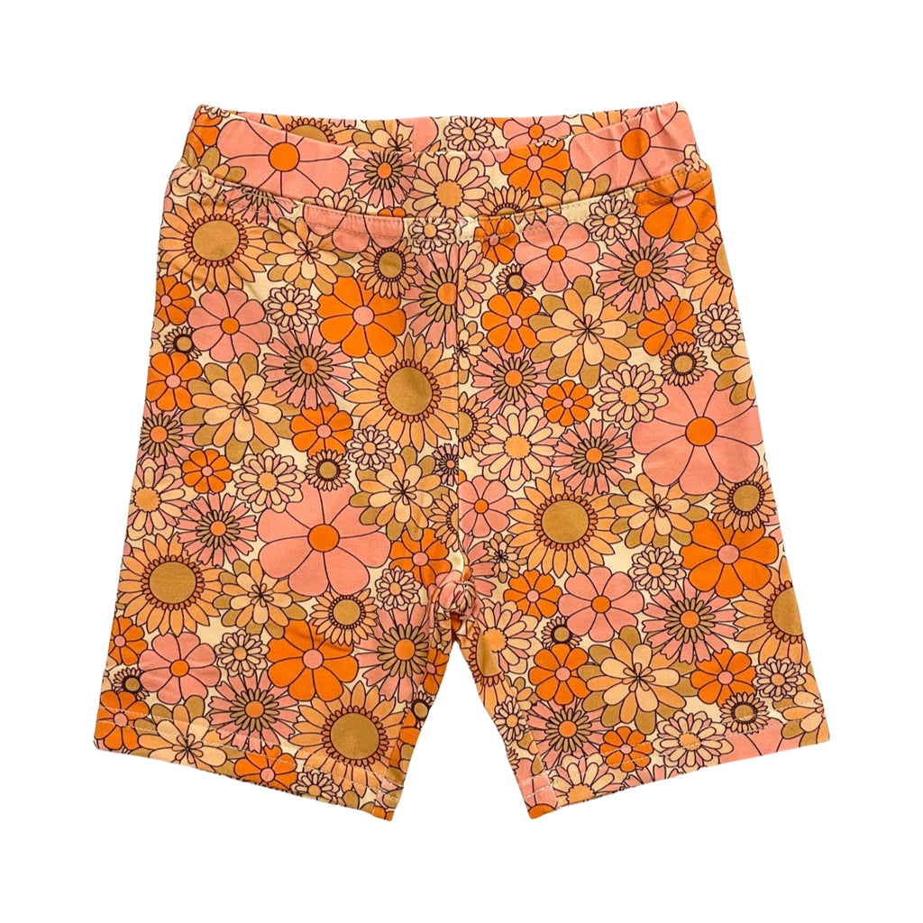 Retro Garden Premium Cotton Shorts