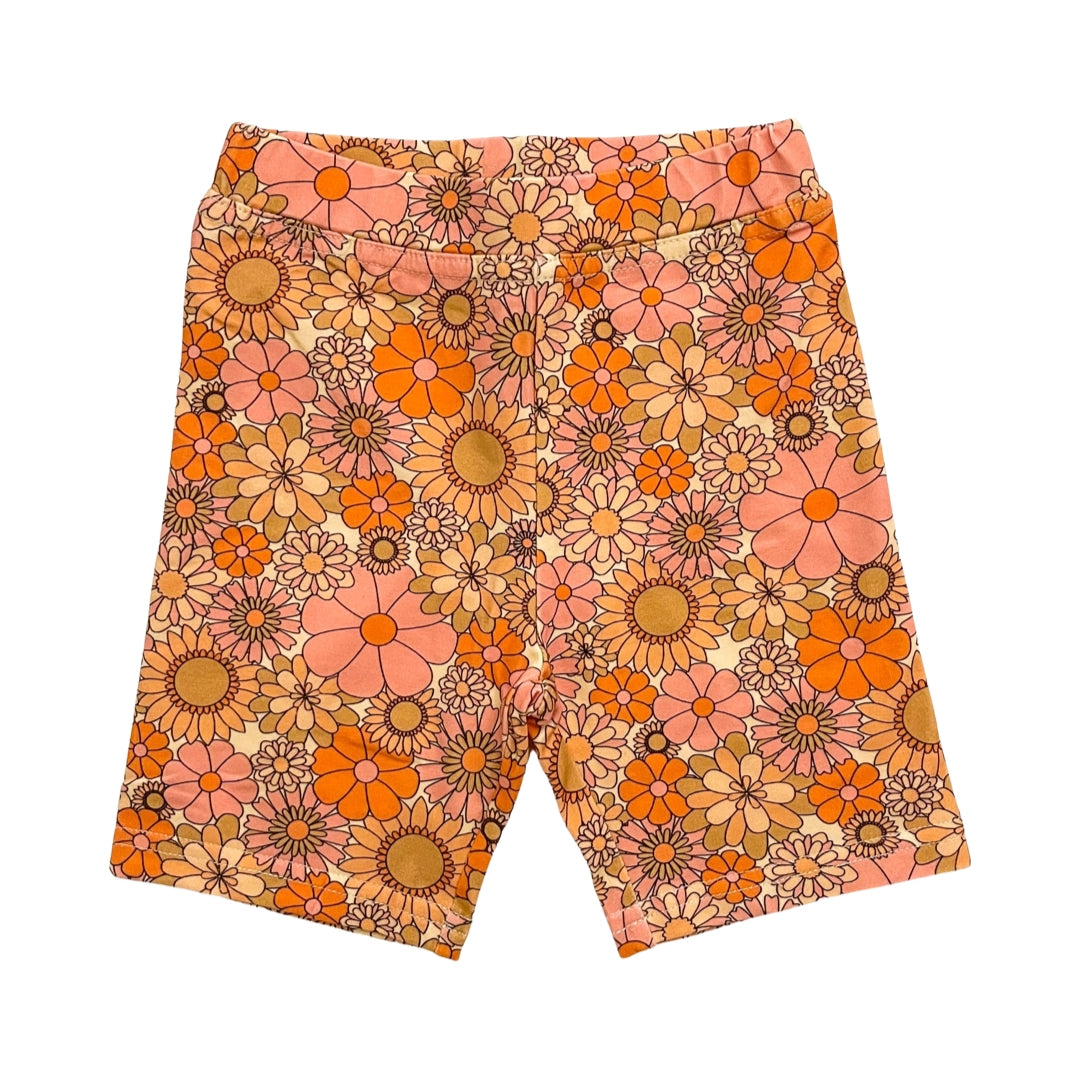 Retro Garden Premium Cotton Shorts