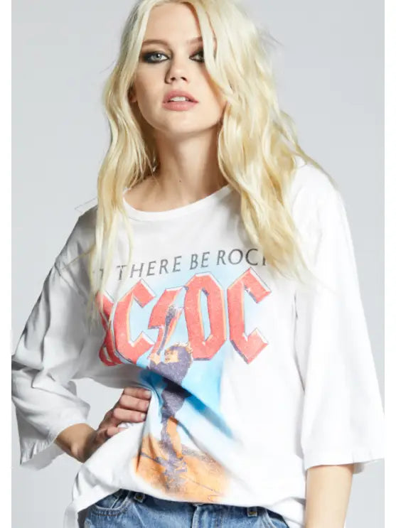 Adult ACDC Let There Be Rock Tee