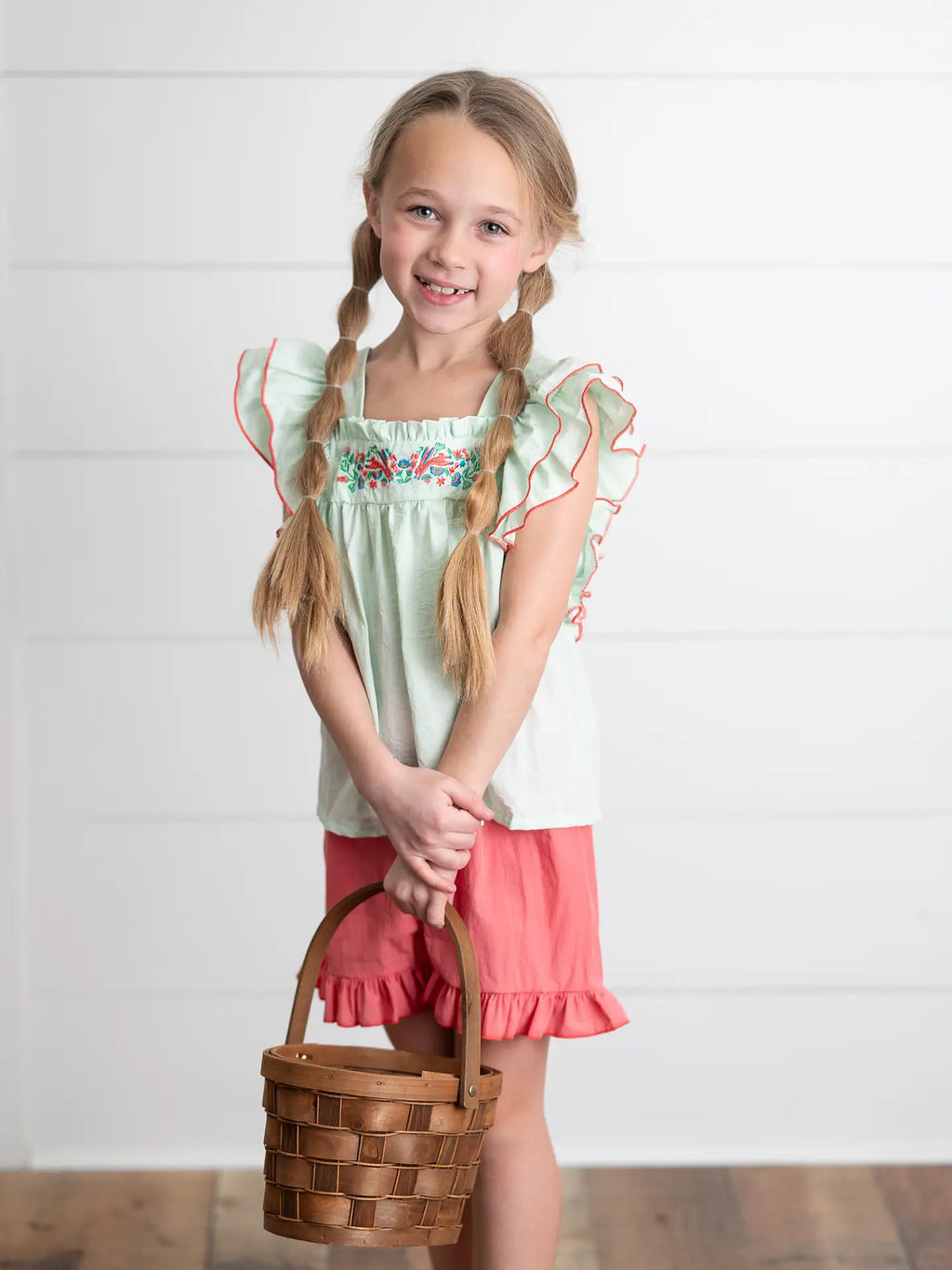 Mint Meadow Short Set