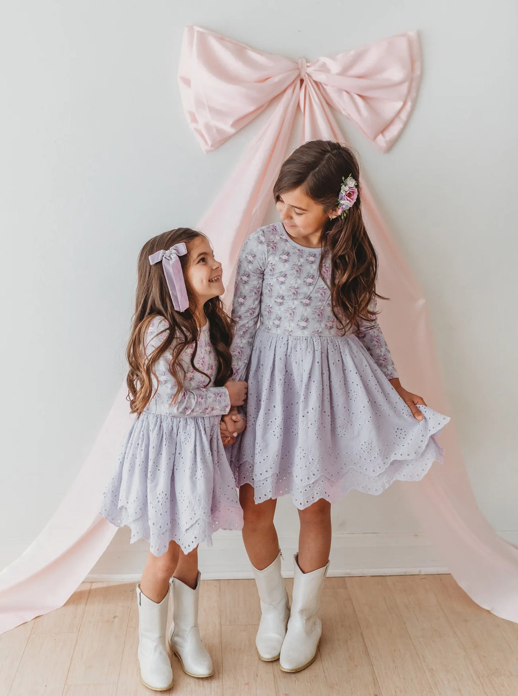 Sweetheart Lilac Dress and Bloomer