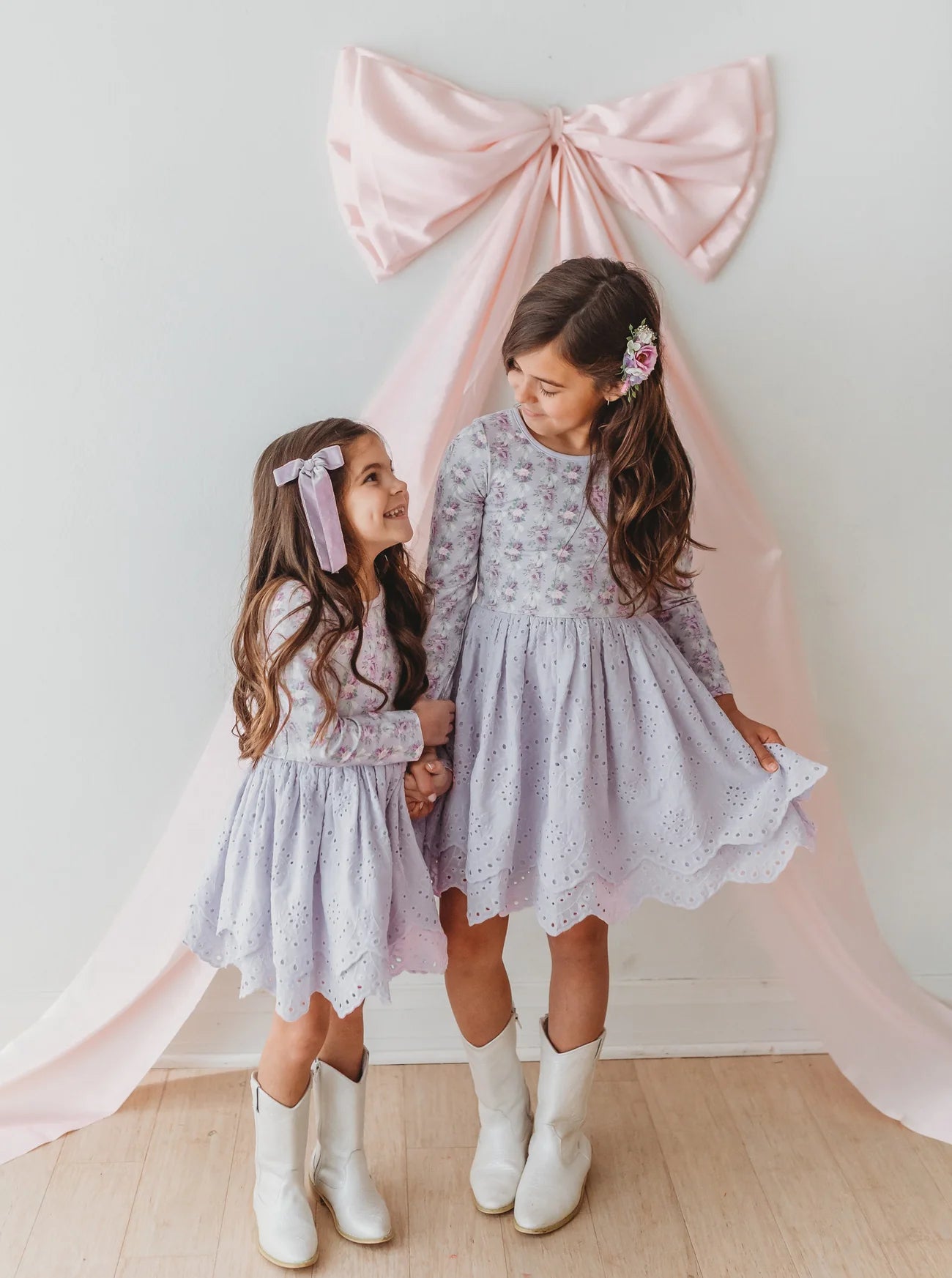 Sweetheart Lilac Dress and Bloomer
