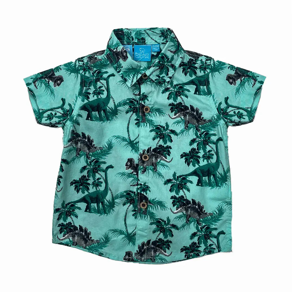 Dino Island Button Up