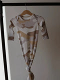 Soft Camo Bamboo Knotted Gown