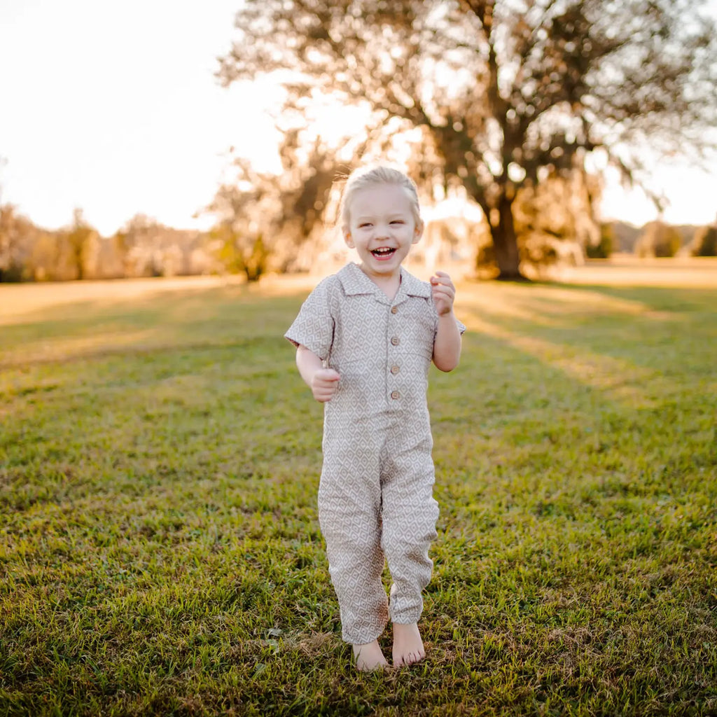 Desert Drifter Linen Romper