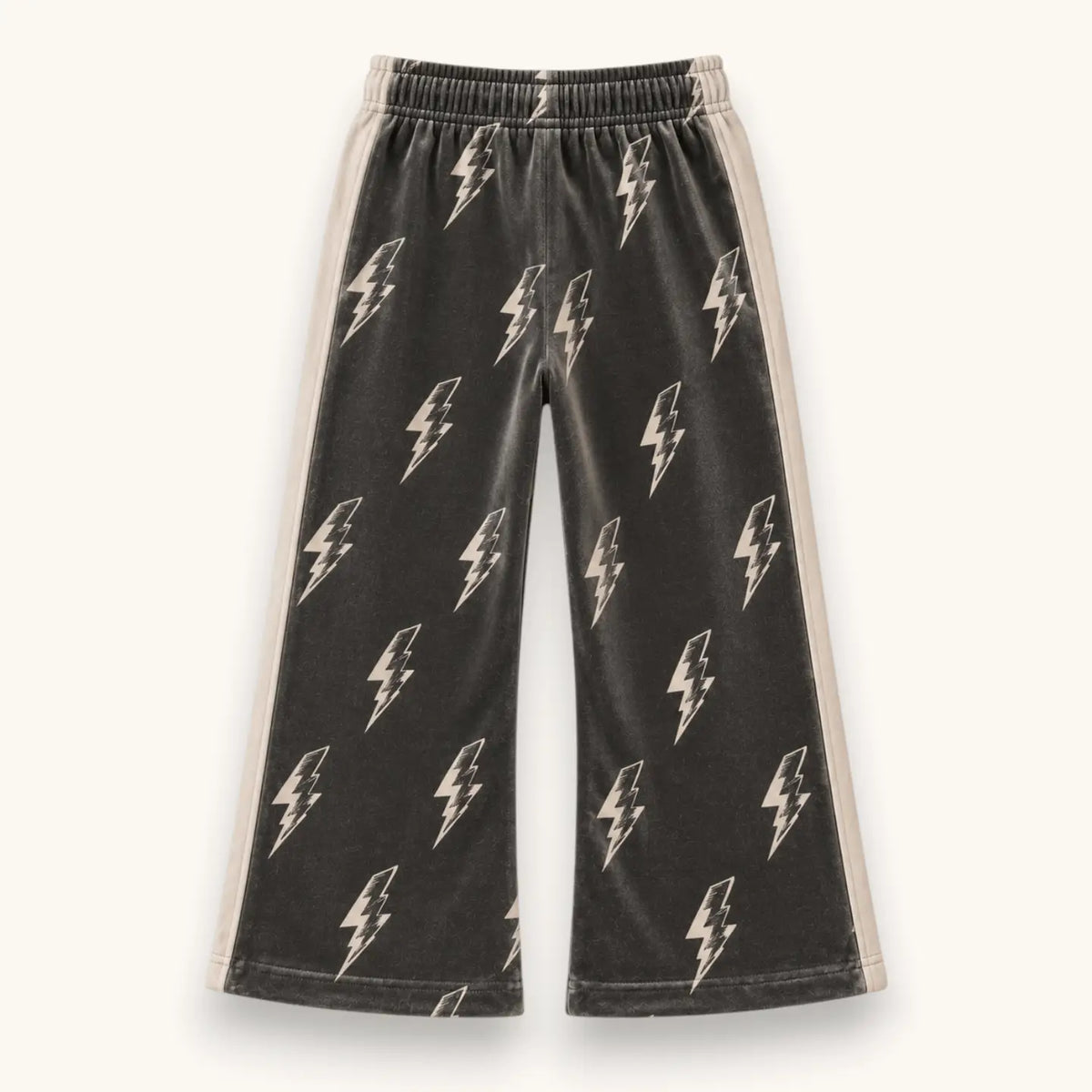 Bolt Velvet Wide Leg Pants