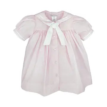Anchors Away Heirloom Dress in Pink