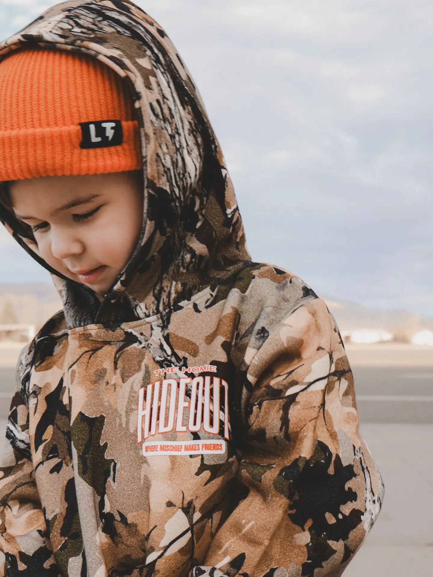 Homie Hideout Camo Hoodie