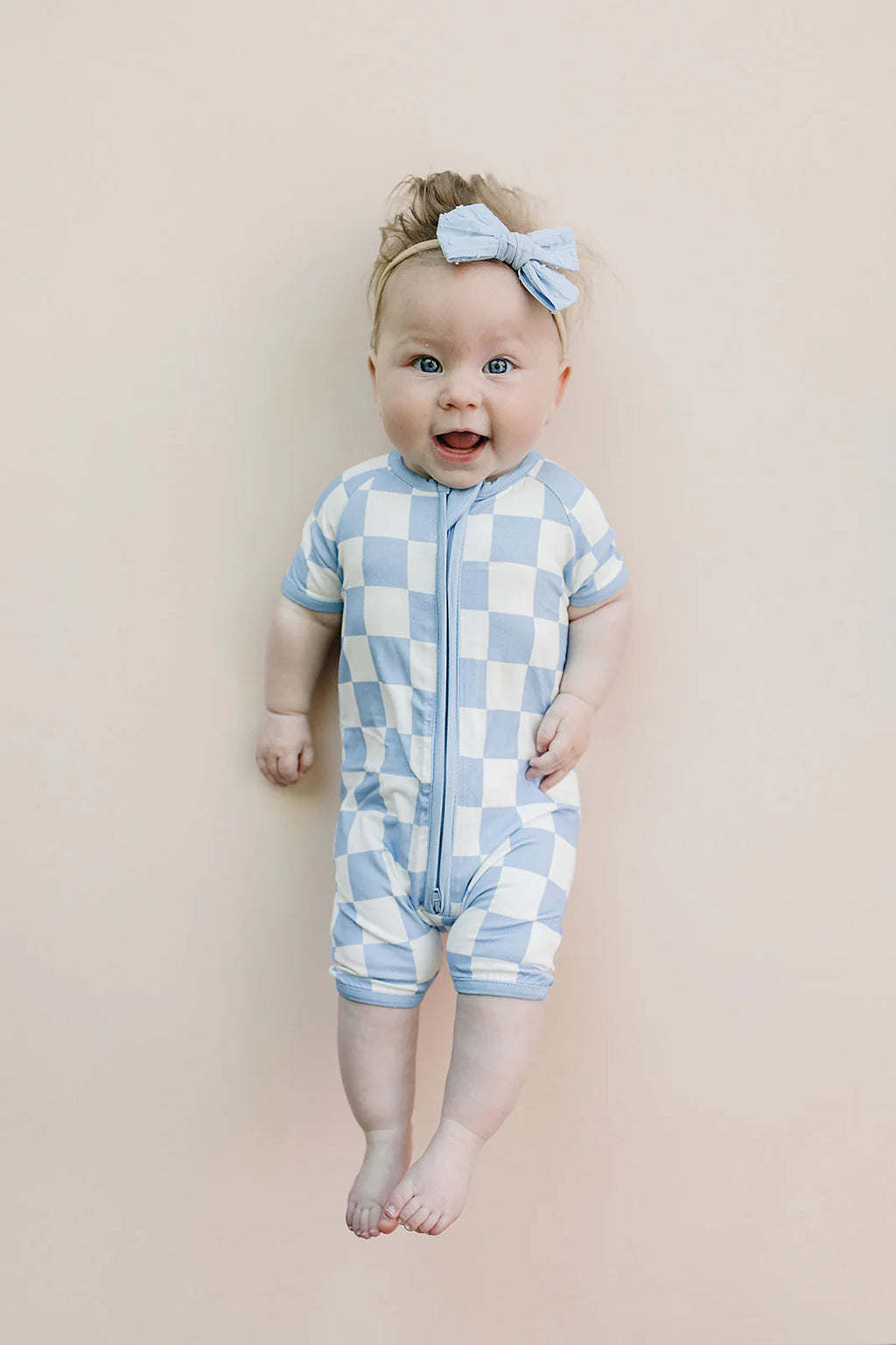 Blue Victory Lap Bamboo Shortie