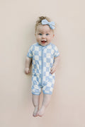 Blue Victory Lap Bamboo Shortie