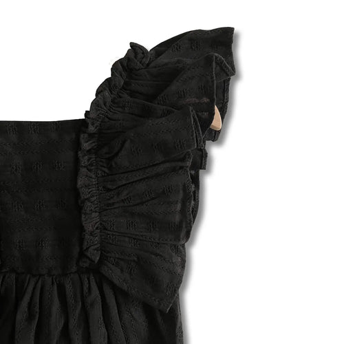 Black Dahlia Cotton Dress