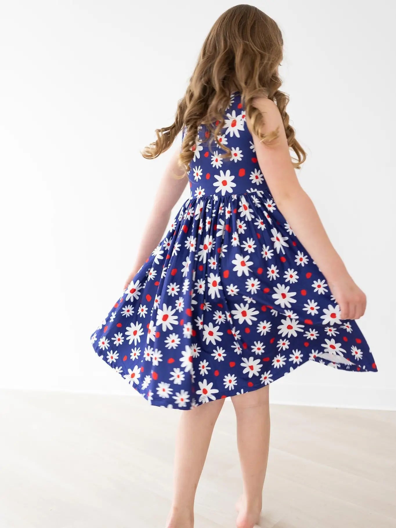 Firework Flowers Twirl Dress