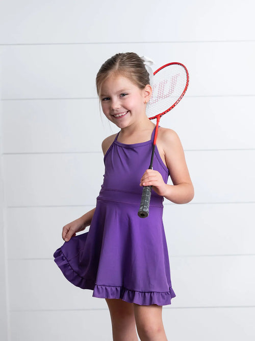 Berry Cute Athleisure Dress