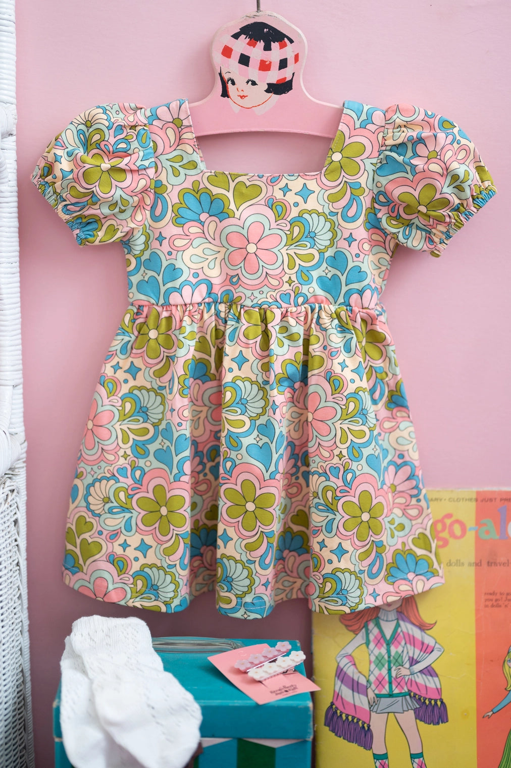 Happy Day Puff Sleeve Dress