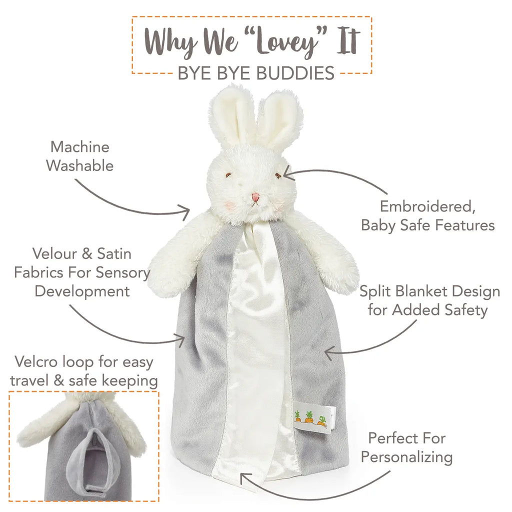 Bloom Bunny Buddy in Gray