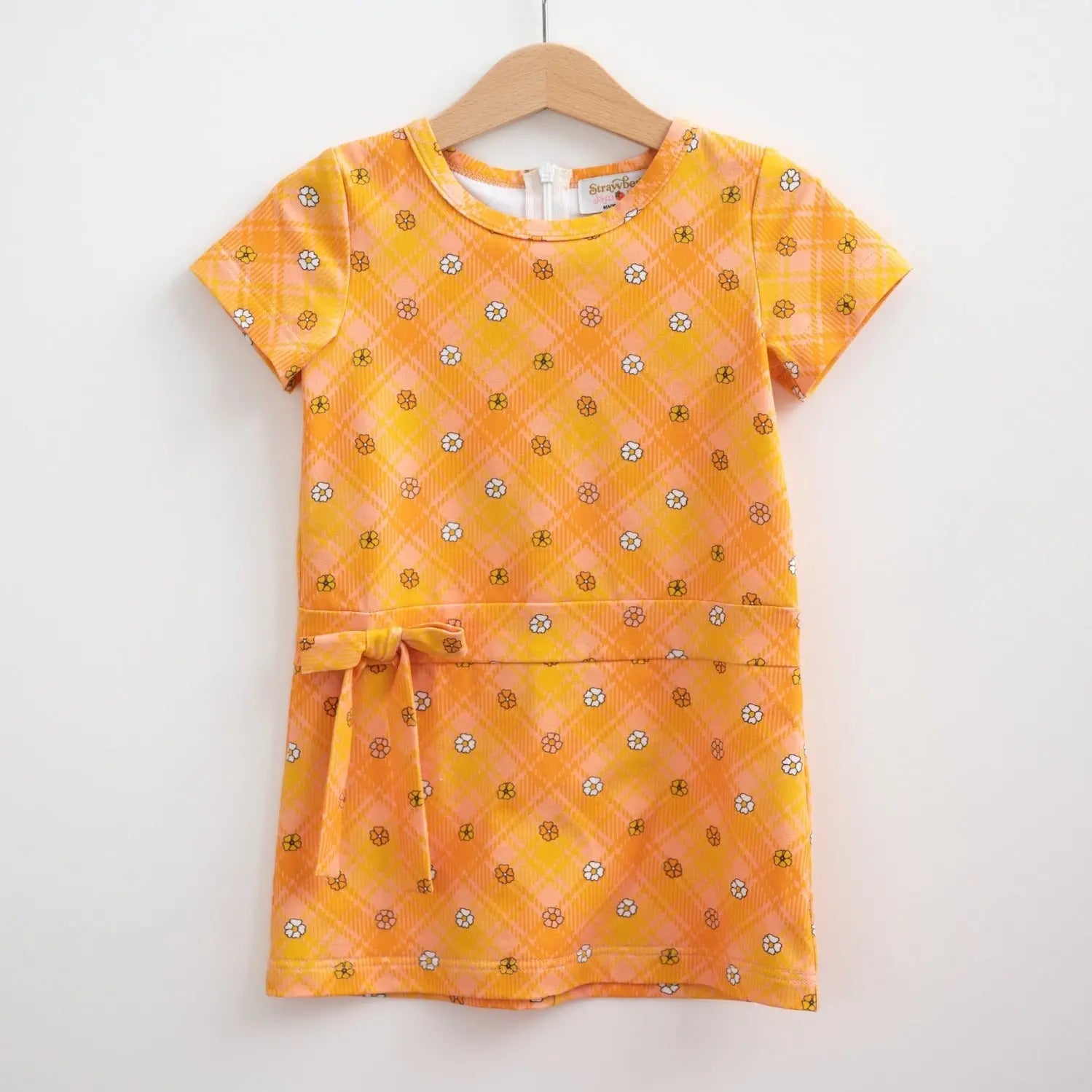 Plaid Mod Retro Dress