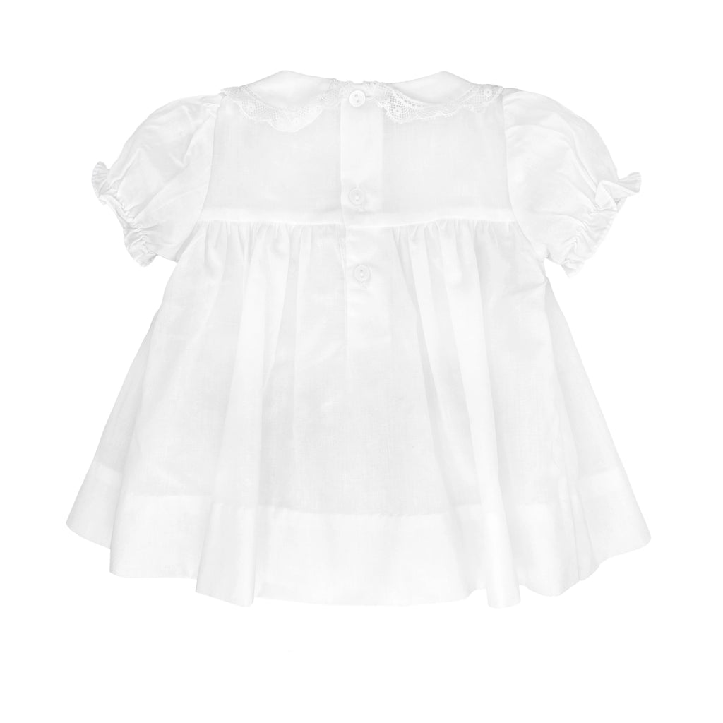 White Smocked Heirloom Dress