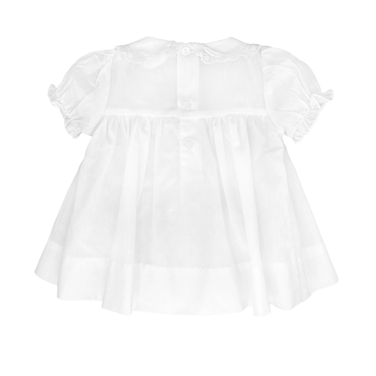 White Smocked Heirloom Dress