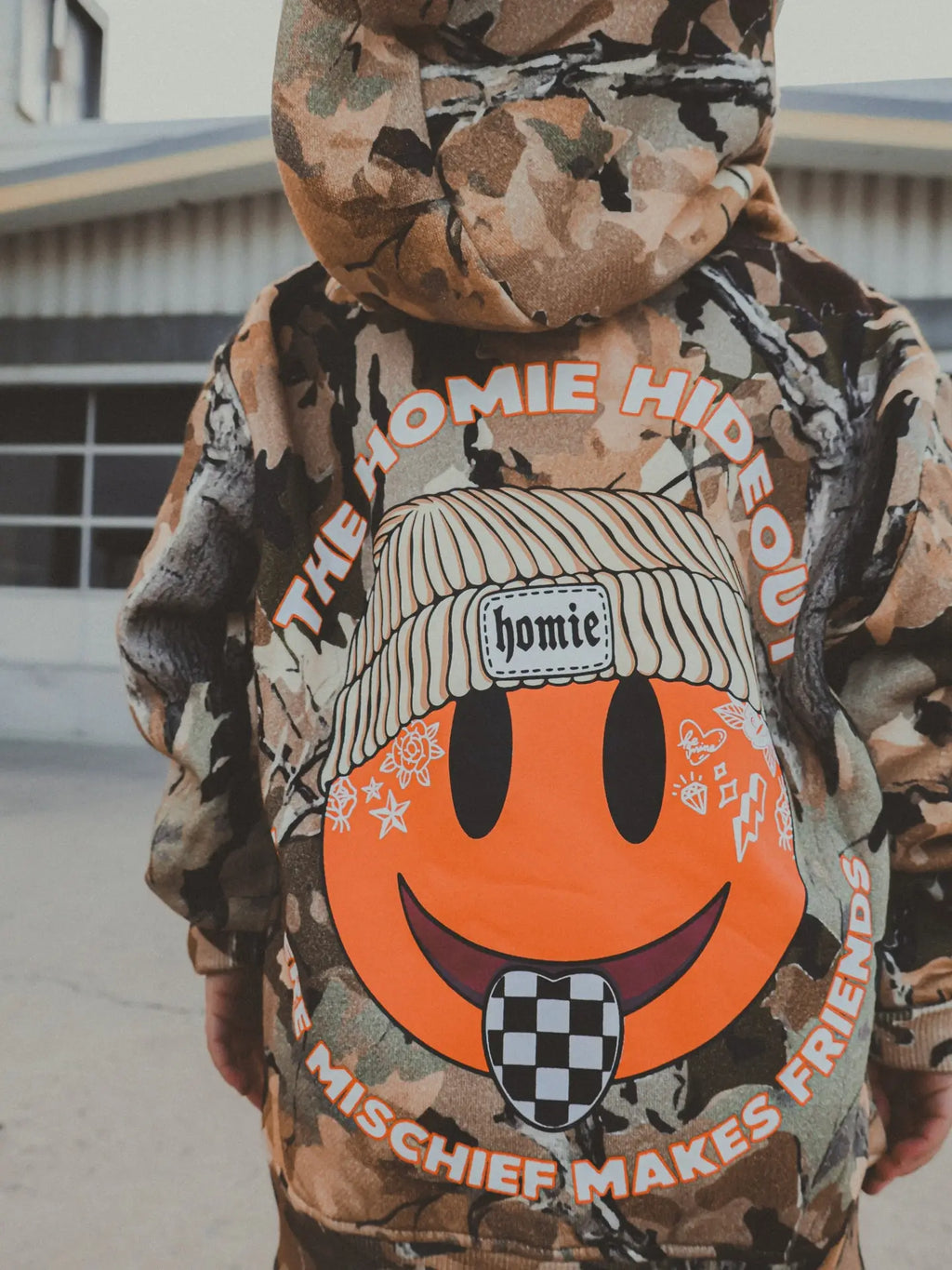 Homie Hideout Camo Hoodie