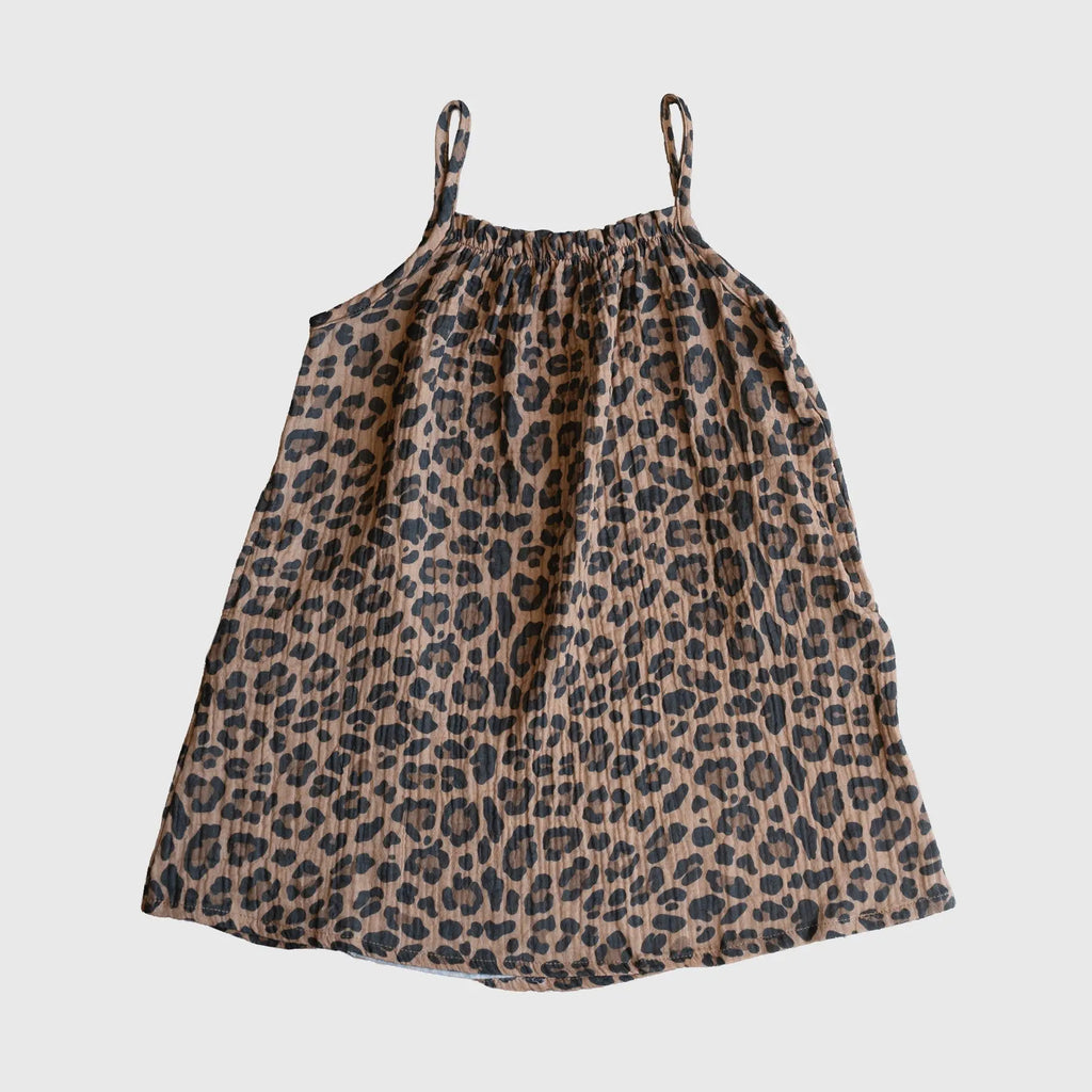 Leopard Dreams Cotton Dress