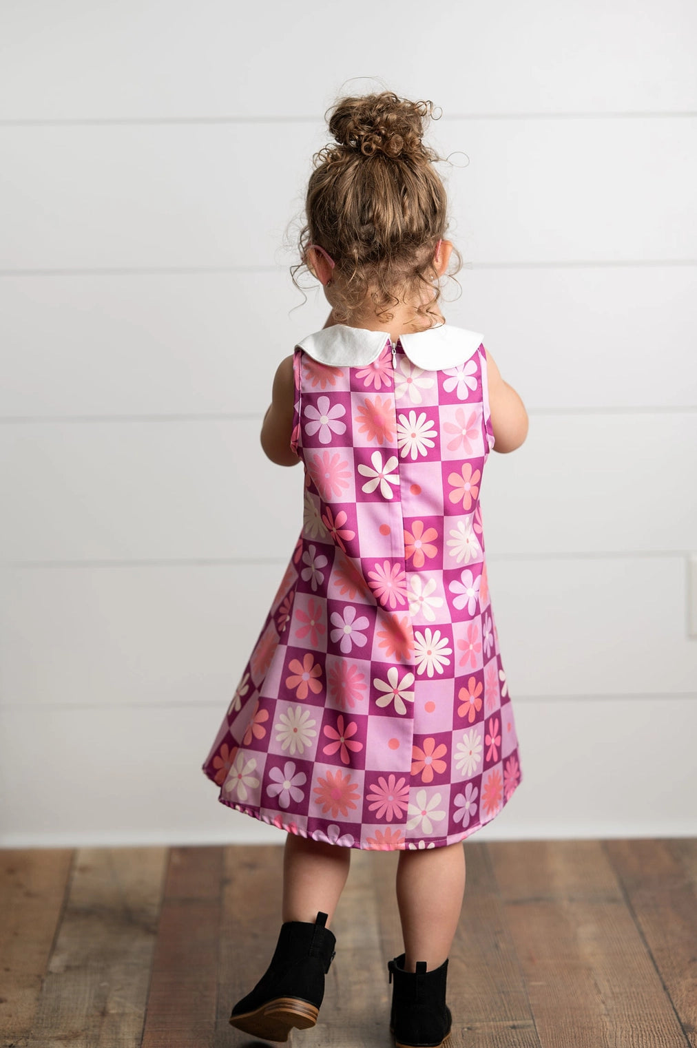 Purple Flower Power Dress
