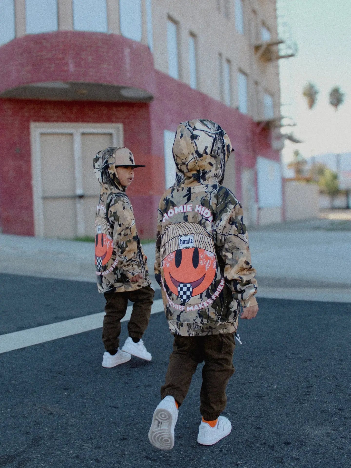 Homie Hideout Camo Hoodie