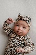 Leopard Bow Headband