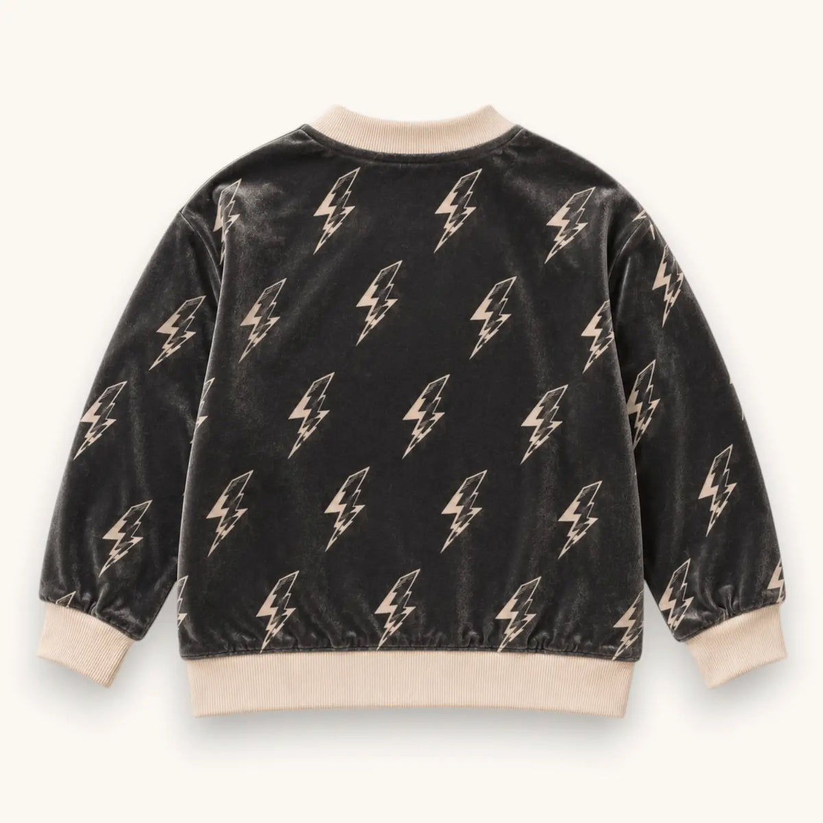 Bolt Retro Velvet Cardigan