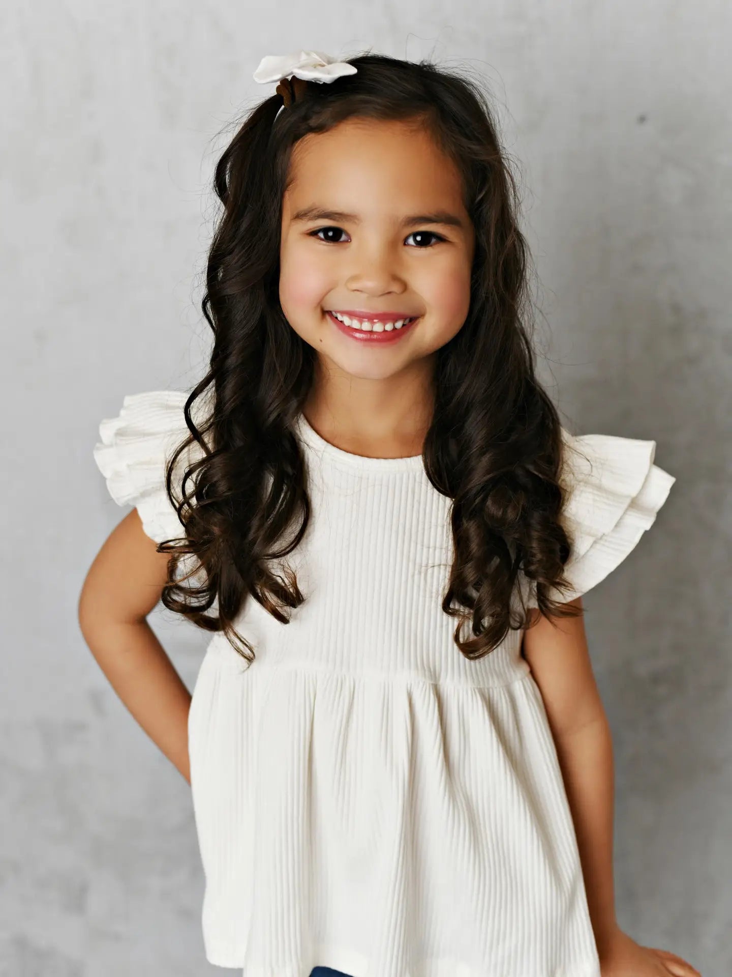 So Basic Ruffle Top