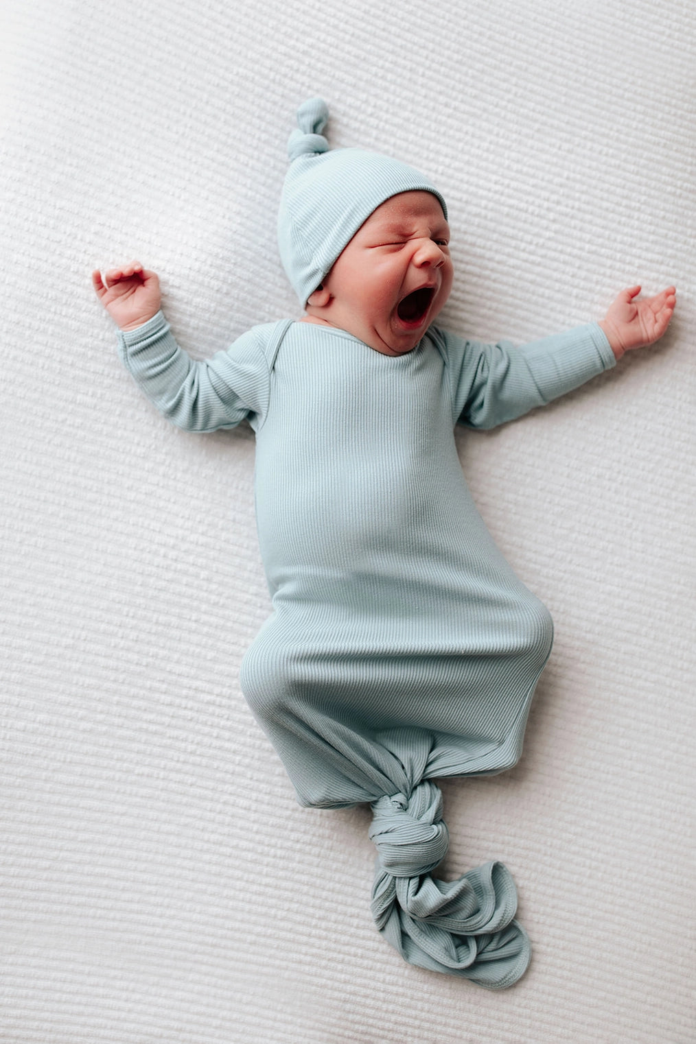 Baby Bluebird Knotted Gown