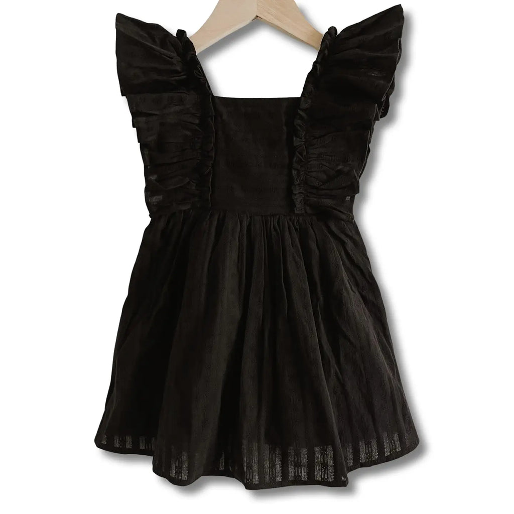 Black Dahlia Cotton Dress