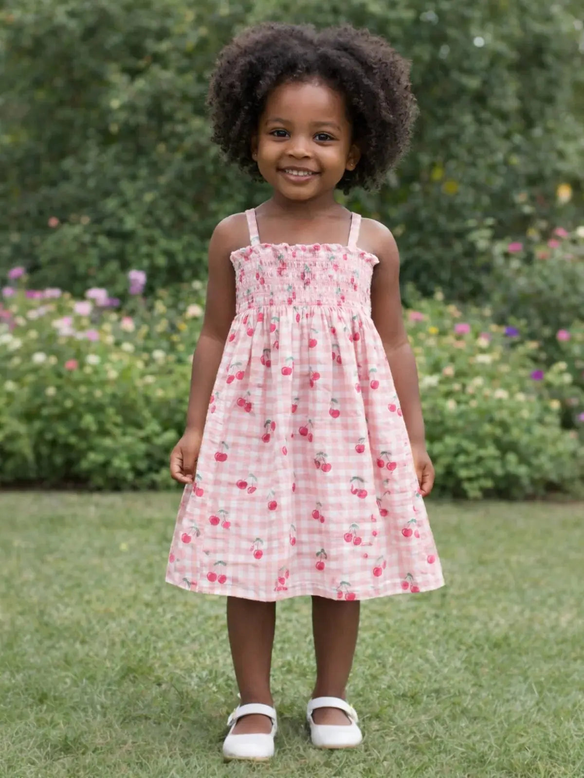 Sweet Cherry Picnic Dress