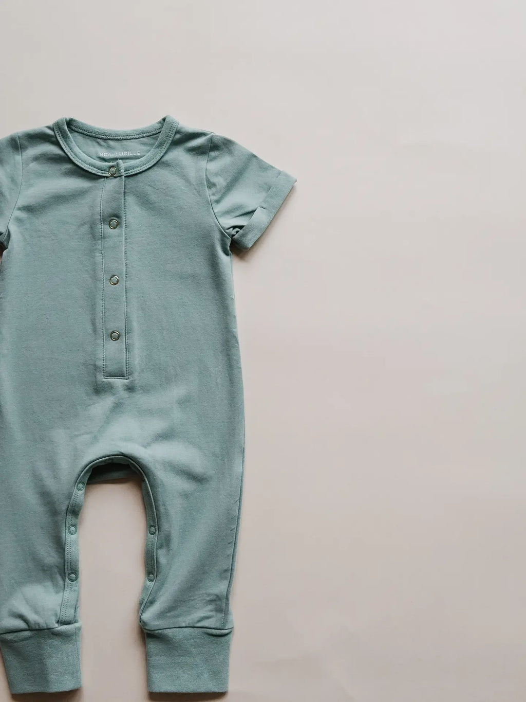 Sea Glass Cotton Romper