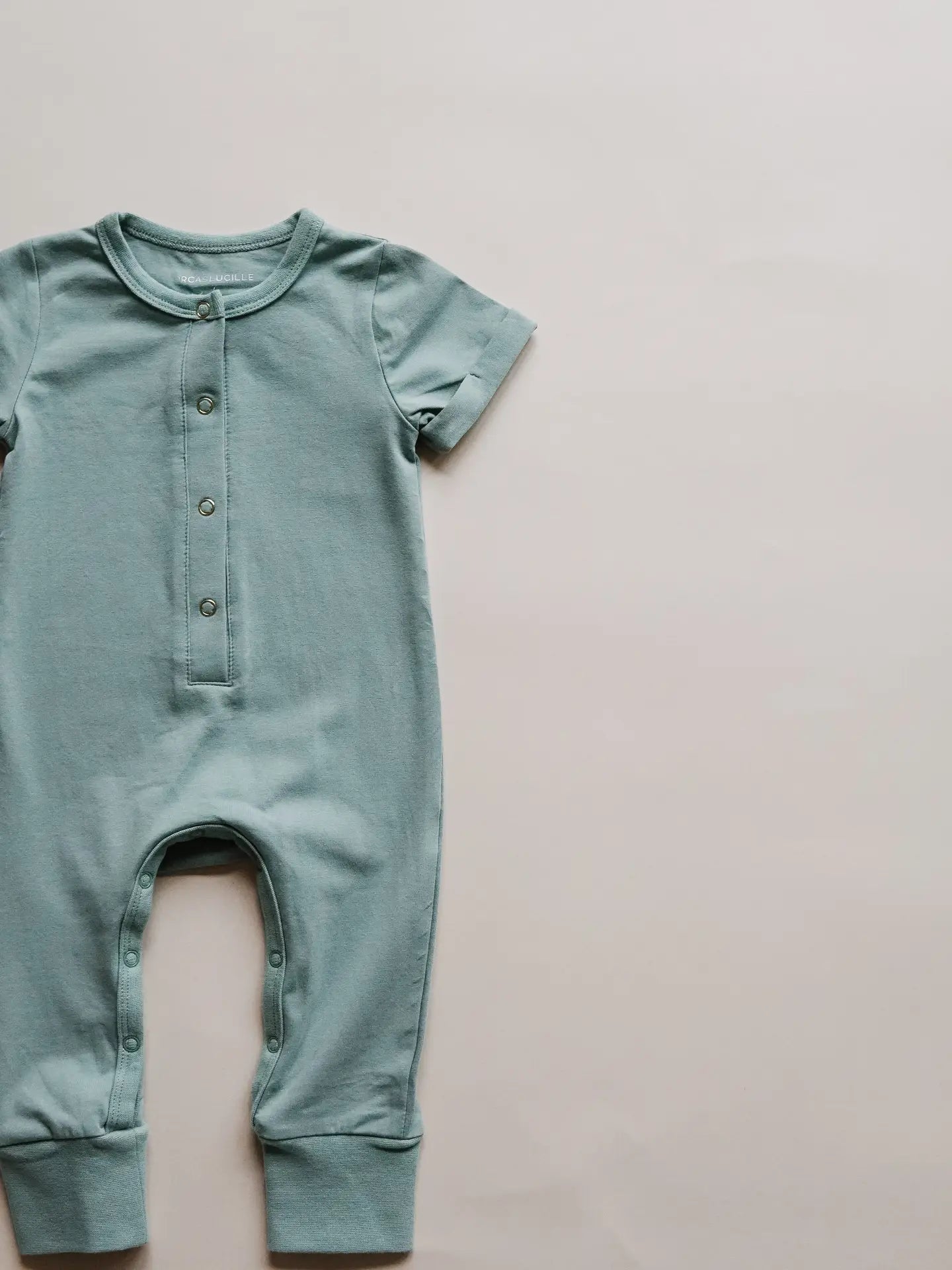 Sea Glass Cotton Romper