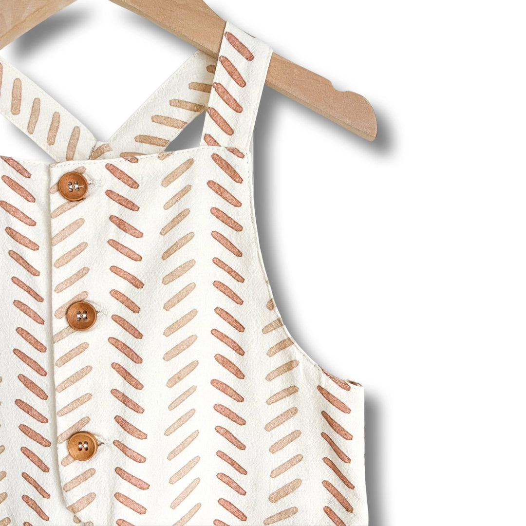 Canyon Breeze Linen Romper