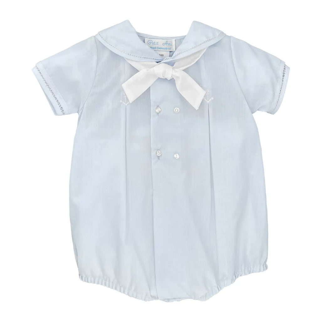 Anchors Away Heirloom Romper