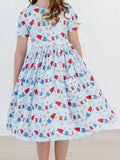 Patriotic Popsicle Twirl Dress