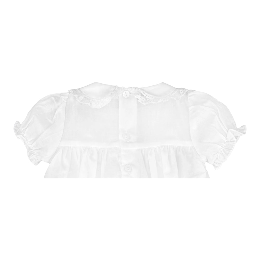 White Smocked Heirloom Dress