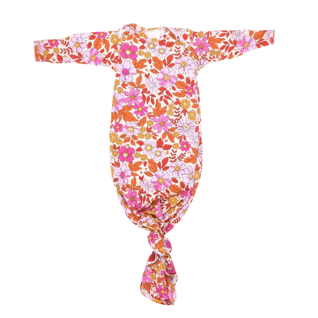 Floral Dreams Knotted Gown