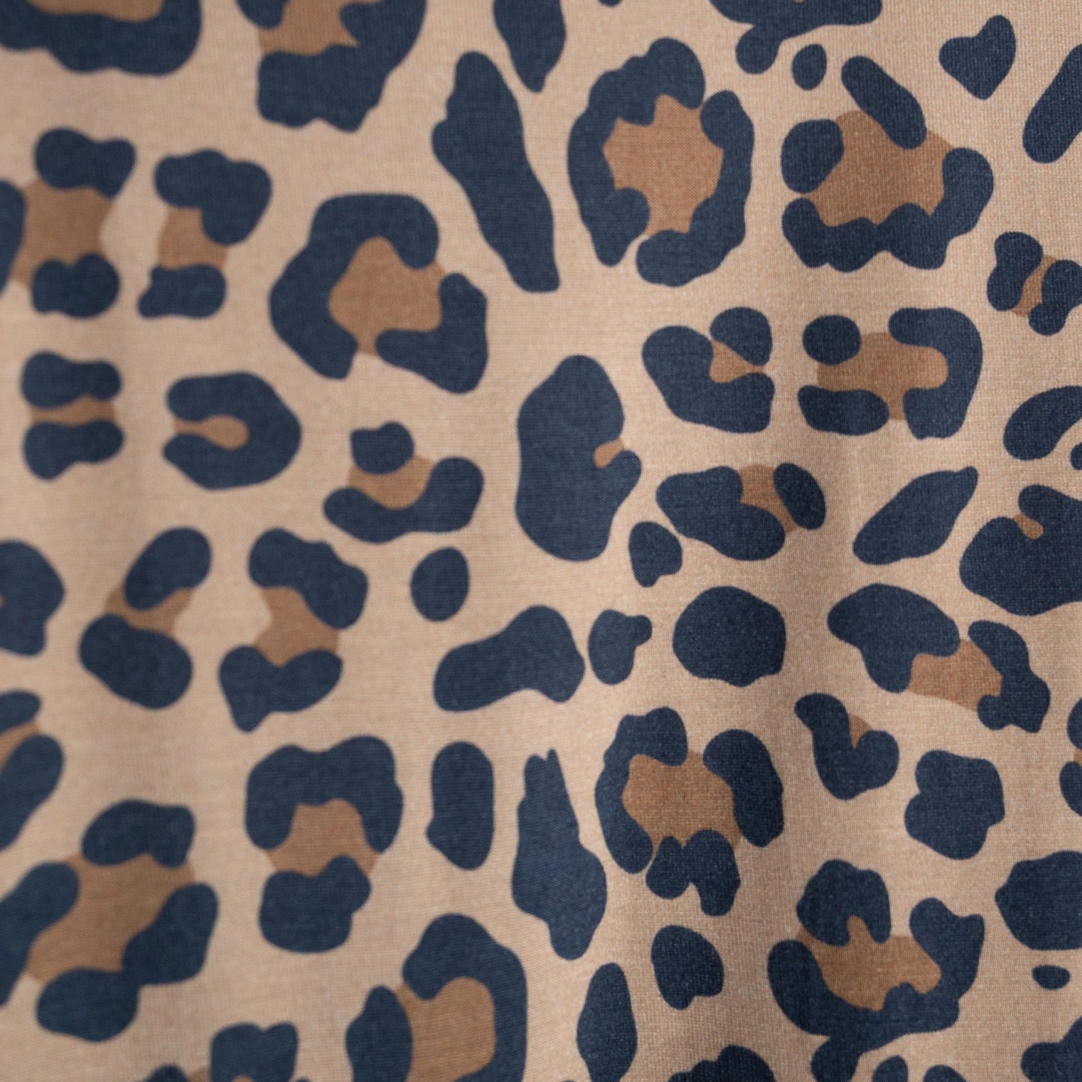 Leopard Bamboo Zip Pajamas