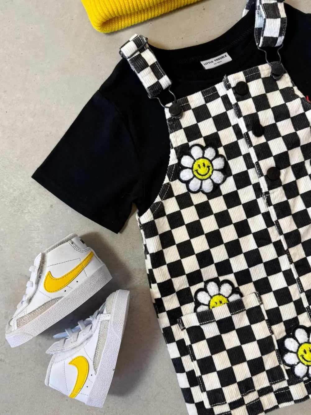 Happy Daze Overall Dress
