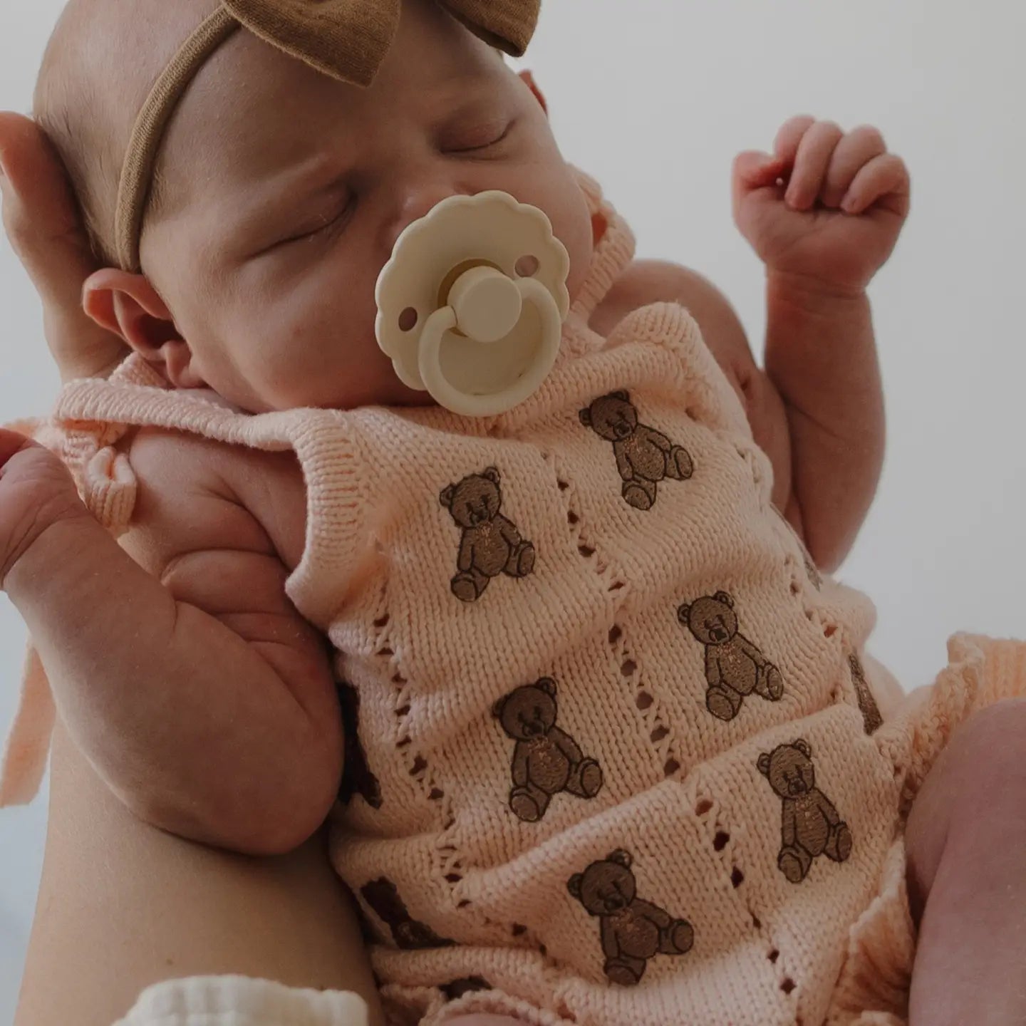 Lottie Knitted Ruffle Romper