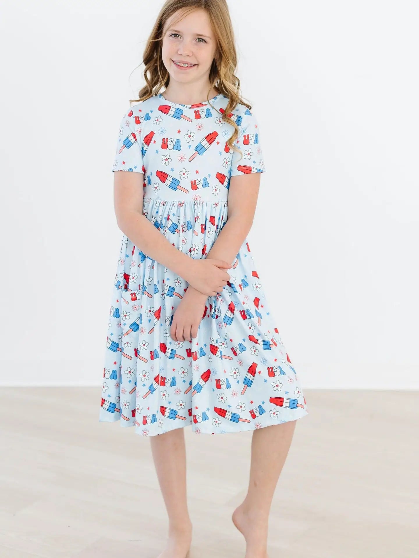 Patriotic Popsicle Twirl Dress