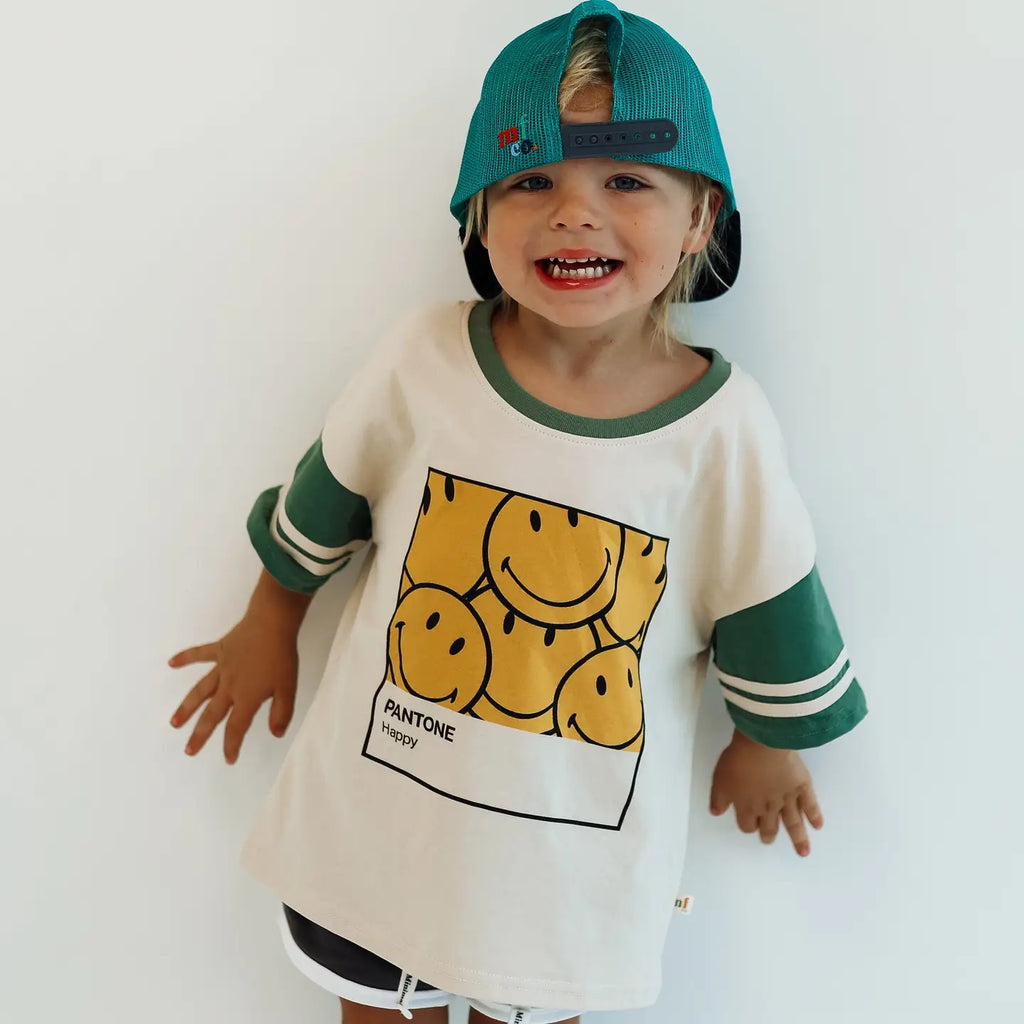 Pantone | Green | Oversized Kids Tee