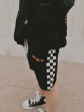 Race Day Checkered Shorts