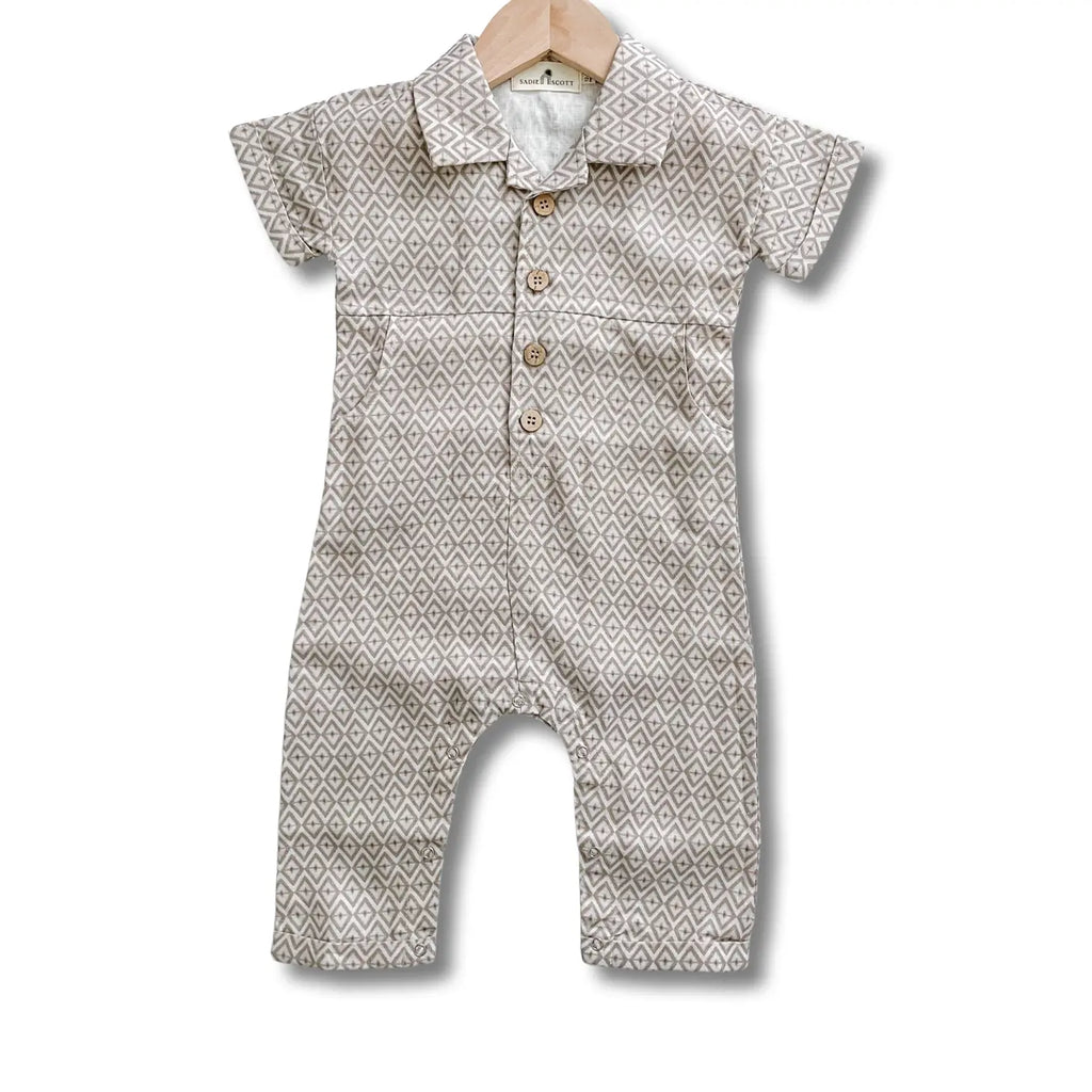 Desert Drifter Linen Romper