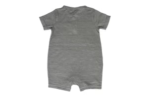 Pine Henley Cotton Shortie
